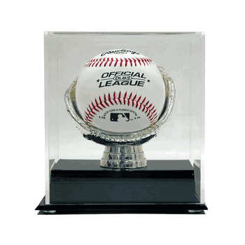 Acrylic Gold Glove Baseball Display
