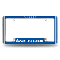 Air Force Falcons Alternate Design All Over Chrome Frame