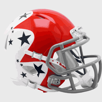 Air Force Falcons NCAA Mini Speed Football Helmet Red White and Blue