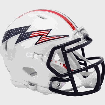 Air Force Falcons NCAA Mini Speed Football Helmet Stars and Stripes