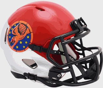 Air Force Falcons NCAA Mini Speed Football Helmet Tuskegee 99th Limited Edition