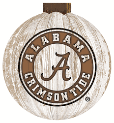 Alabama Crimson Tide 12 in. Halloween Pumpkin Sign