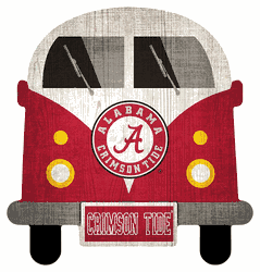 Alabama Crimson Tide 12" Team Bus Sign