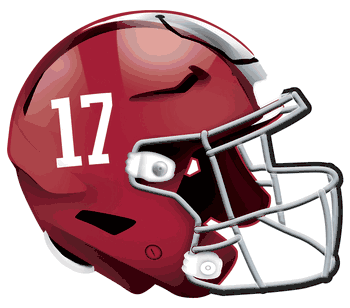 Alabama Crimson Tide 12in Authentic Helmet Sign