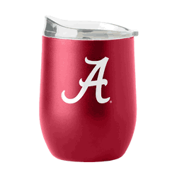 Alabama Crimson Tide 16oz Flipside Powder Coat Curved Beverage