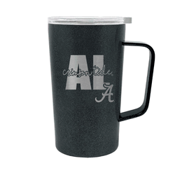 Alabama Crimson Tide 18oz Onyx Hustle Travel Mug