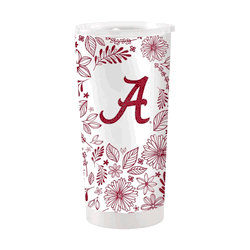 Alabama Crimson Tide 20oz Botanical Stainless Steel Tumbler