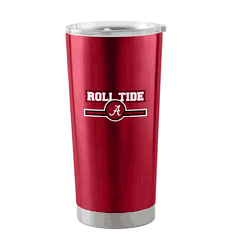 Alabama Crimson Tide 20oz Letterman Stainless Tumbler