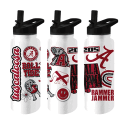 Alabama Crimson Tide 34oz Native Quencher Bottle