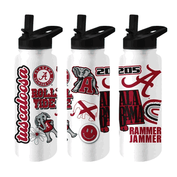 Alabama Crimson Tide 34oz Native Quencher Bottle