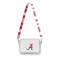 Alabama Crimson Tide 3D Logo Clear Fanny Fan Purse