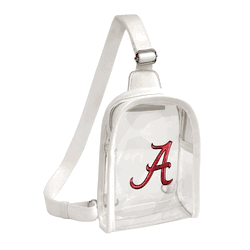 Alabama Crimson Tide 3D Logo Clear Mini Sling