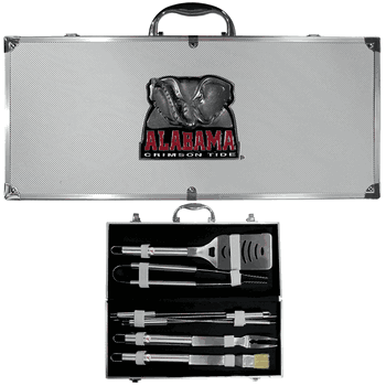 Alabama Crimson Tide 8 pc Tailgater BBQ Set