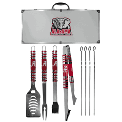 Alabama Crimson Tide 8 pc Tailgater BBQ Set