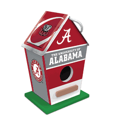 Alabama Crimson Tide Birdhouse