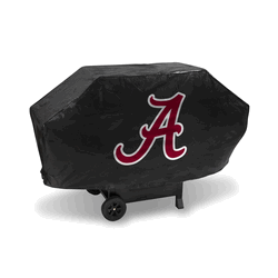 Alabama Crimson Tide Black Deluxe Grill Cover