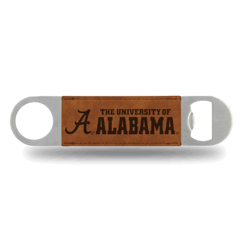 Alabama Crimson Tide Brown Laser Engraved Bar Blade