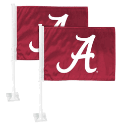 Alabama Crimson Tide Car Flag Large 1pc 11" x 14"