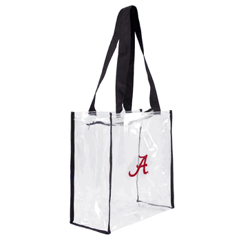 Alabama Crimson Tide Clear Square Stadium Tote