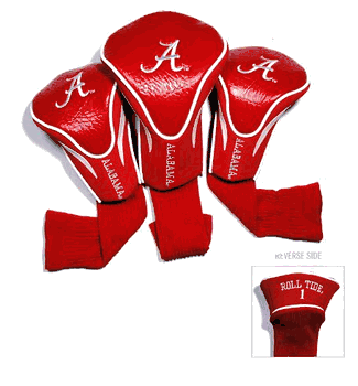 Alabama Crimson Tide Club 3 Piece Contour Headcover Set