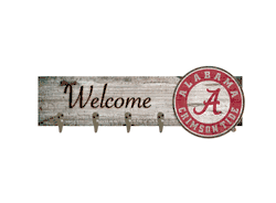 Alabama Crimson Tide Coat Hanger 6x24