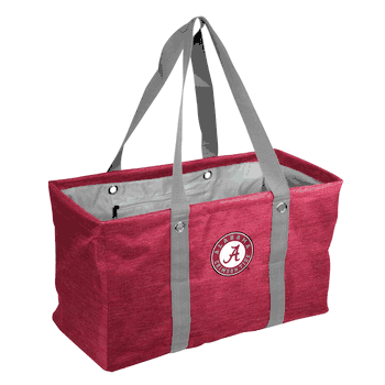 Alabama Crimson Tide Crosshatch Picnic Caddy