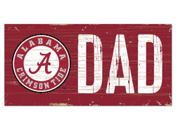 Alabama Crimson Tide Dad Sign