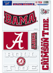 Alabama Crimson Tide Decal 11x17 Ultra