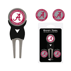 Alabama Crimson Tide Divot Tool and Marker Set