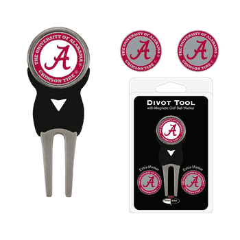 Alabama Crimson Tide Divot Tool and Marker Set