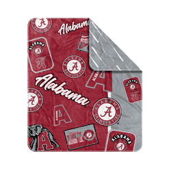 Alabama Crimson Tide Dream Weave Throw 50x60