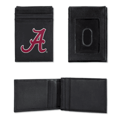 Alabama Crimson Tide  Embroidered Front Pocket Wallet - Slim/Light Weight