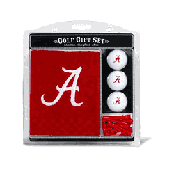 Alabama Crimson Tide Embroidered Towel Golf Gift Set