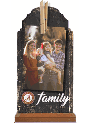 Alabama Crimson Tide Family Clothespin 6x12
