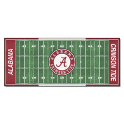 Alabama Crimson Tide Field Runner Mat - 30in. x 72in.