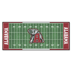 Alabama Crimson Tide Field Runner Mat - 30in. x 72in., BAMA Logo