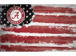 Alabama Crimson Tide Flag 11x19