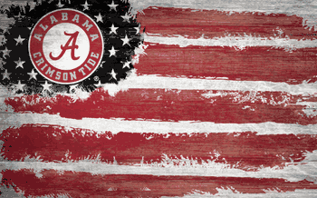 Alabama Crimson Tide Flag 11x19