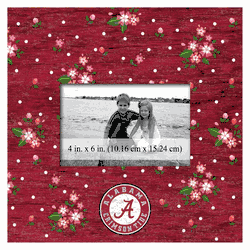 Alabama Crimson Tide Floral 10x10 Frame