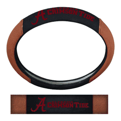 Alabama Crimson Tide Football Grip Steering Wheel Cover 15" Diameter