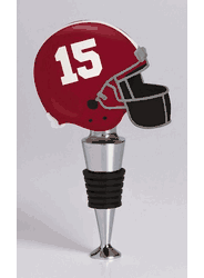 Alabama Crimson Tide Football Helmet Wine Bottle Stopper