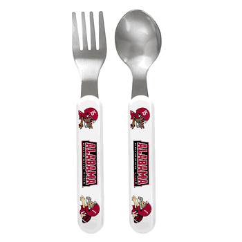 Alabama Crimson Tide Fork & Spoon Set