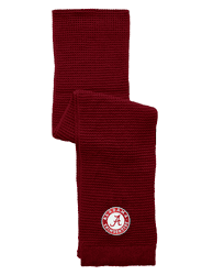 Alabama Crimson Tide Full Color Waffle Scarf