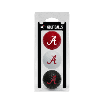 Alabama Crimson Tide Golf Balls - 3 Pack