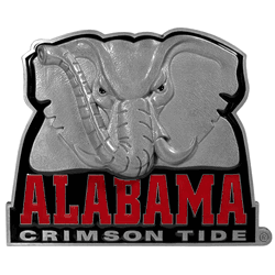 Alabama Crimson Tide Hitch Cover Class II and Class III Metal Plugs