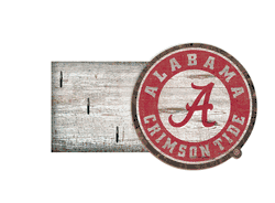 Alabama Crimson Tide Key Holder 6x12