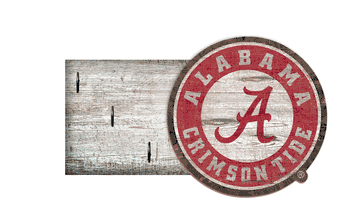 Alabama Crimson Tide Key Holder 6x12