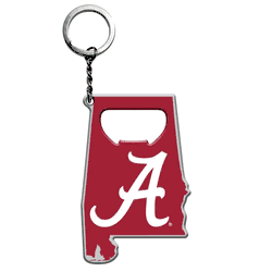Alabama Crimson Tide Keychain Bottle Opener