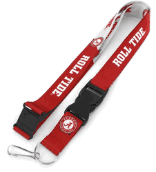 Alabama Crimson Tide Lanyard Breakaway Style Slogan Design