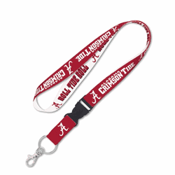 Alabama Crimson Tide Lanyard with Detachable Buckle